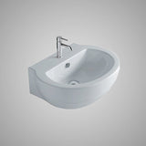 24" Yarrow Fireclay Wall-Mount Sink