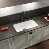 27” Fosco Single-Bowl Undermount Sink