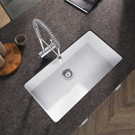 27” Fosco Single-Bowl Undermount Sink