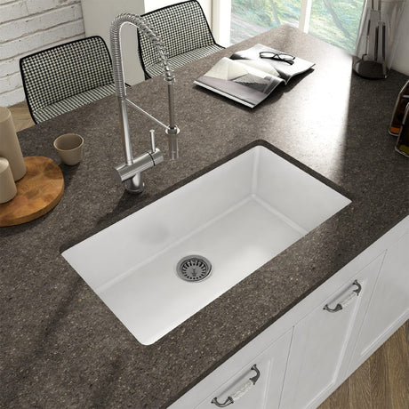 27” Fosco Single-Bowl Undermount Sink