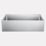 27" Panola Stainless Steel Single-Bowl Farmhouse Sink