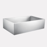 27" Panola Stainless Steel Single-Bowl Farmhouse Sink