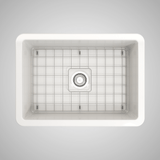 27" Treper Fireclay Single-Bowl Undermount Kitchen Sink