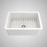 27" Treper Fireclay Single-Bowl Undermount Kitchen Sink