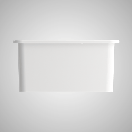 27" Treper Fireclay Single-Bowl Undermount Kitchen Sink