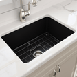 27" Treper Fireclay Single-Bowl Undermount Kitchen Sink