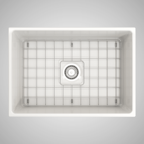 27" Vancovia Fireclay Single-Bowl Farmhouse Sink