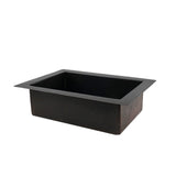 30" Acapulco Hammered Copper Single-Bowl Drop-In Kitchen Sink