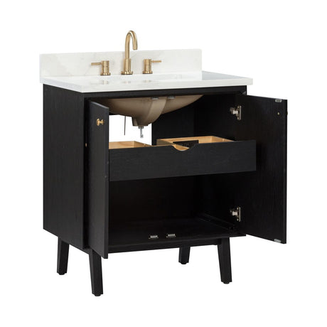 30" Adney Vanity for Rectangular Undermount Sink