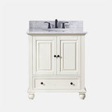 30" Bosler Vanity for Oval Undermount Sink