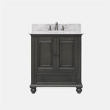 30" Bosler Vanity for Oval Undermount Sink
