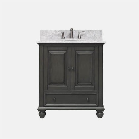 30" Bosler Vanity for Oval Undermount Sink