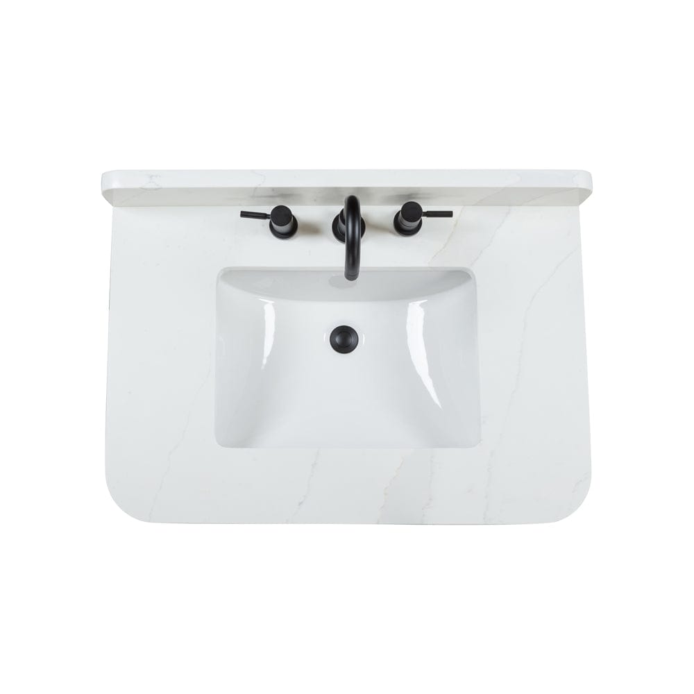 30" Edwin Vanity for Rectangular Undermount Sink