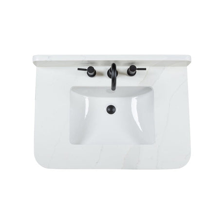 30" Edwin Vanity for Rectangular Undermount Sink