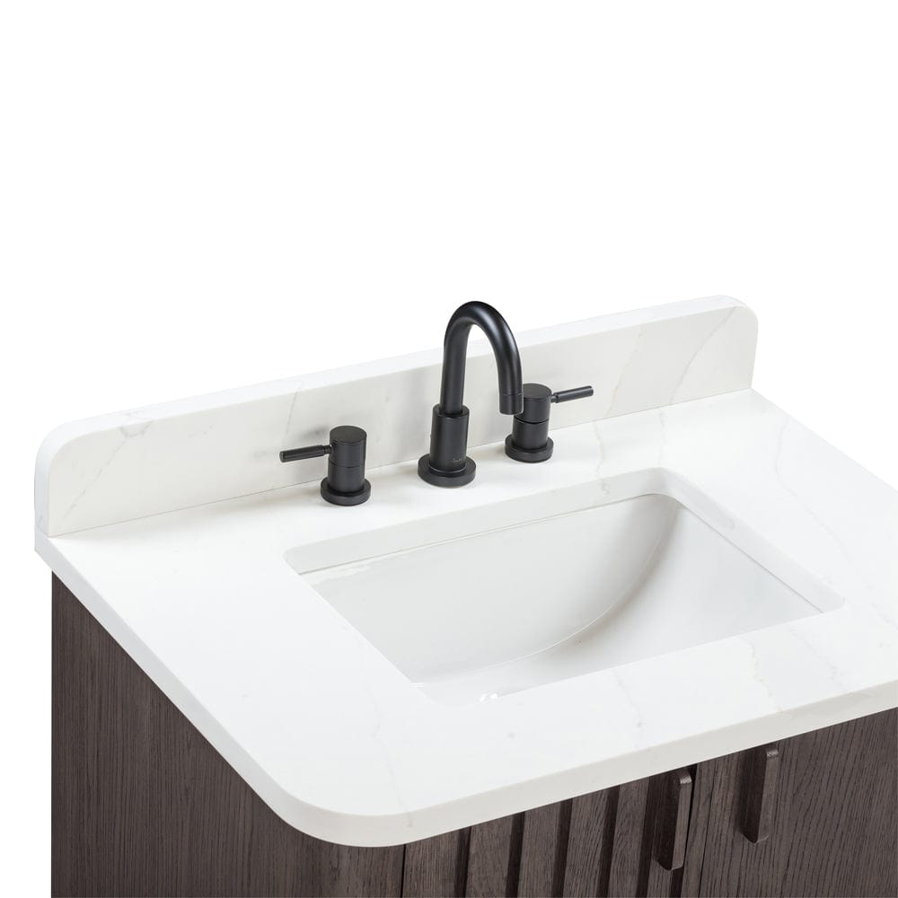 30" Edwin Vanity for Rectangular Undermount Sink