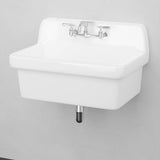 30" Fespen Vitreous China Wall-Mount Bathroom Sink