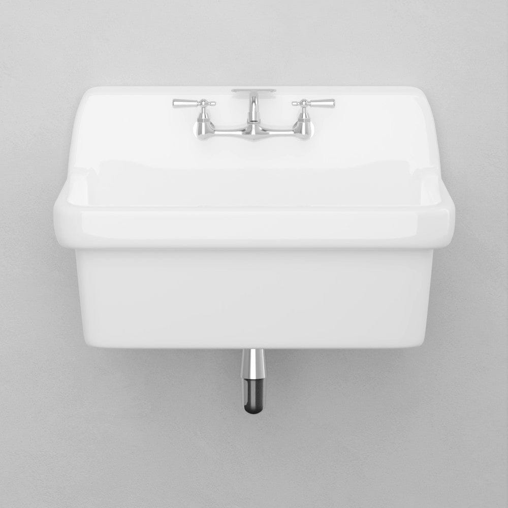 30" Fespen Vitreous China Wall-Mount Bathroom Sink