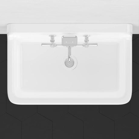 30" Fespen Vitreous China Wall-Mount Bathroom Sink