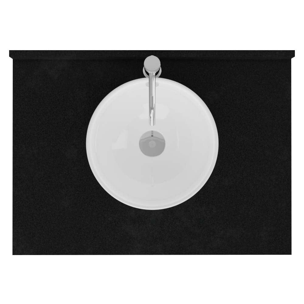 30" Mission Unfinished Red Oak Vanity for Vessel Sink