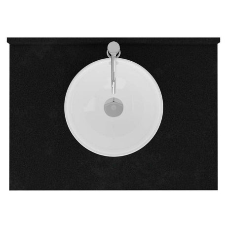 30" Mission Unfinished Red Oak Vanity for Vessel Sink