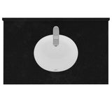 30" Narrow Mission Unfinished Red Oak Vanity for Undermount Sink - 34" Height