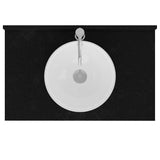 30" Narrow Mission Unfinished Red Oak Vanity for Vessel Sink - 34" Height