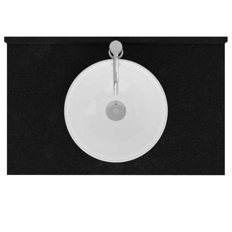 30" Narrow Mission Unfinished Red Oak Vanity for Vessel Sink - 34" Height