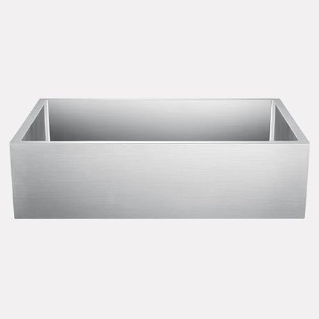 30" Panola Stainless Steel Single-Bowl Farmhouse Sink