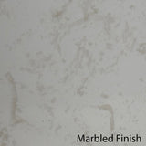 30" Vasava Handcrafted Fireclay Single-Bowl Smooth Apron Farmhouse Sink - Marbled