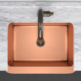 30" Wheaton Copper Hammered Apron Single-Bowl Farmhouse Sink