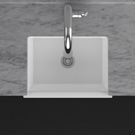 30" Yuki Fireclay Fluted Apron Single-Bowl Farmhouse Sink - White