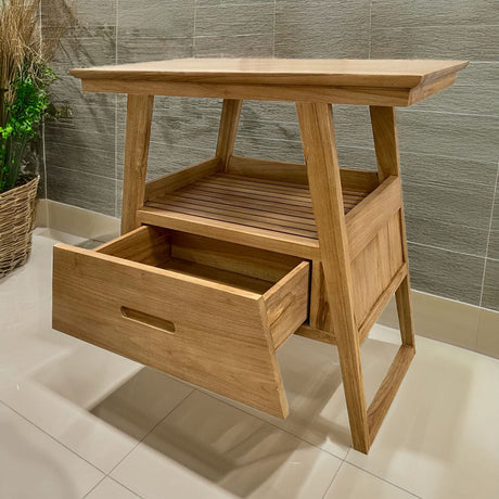 31" Blair Teak Vanity for Vessel Sink