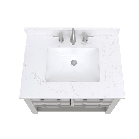 31" Brockton Vanity for Rectangular Undermount Sink