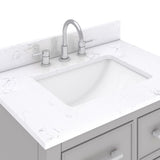 31" Brockton Vanity for Rectangular Undermount Sink