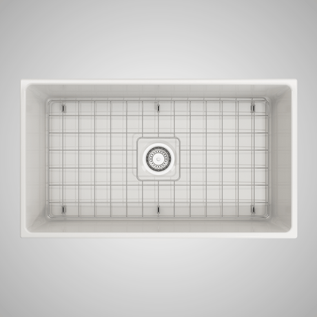 33" Anton Fireclay Single-Bowl Farmhouse Sink