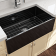 33" Anton Fireclay Single-Bowl Farmhouse Sink