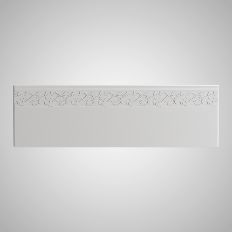 33" Hempter Fireclay Single-Bowl Farmhouse Sink with Decorative Top Lip