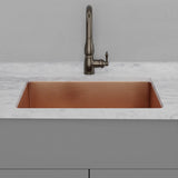 33" Joliet Hammered Copper Single-Bowl Undermount Sink