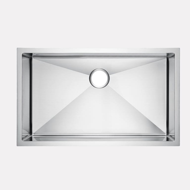 33" Panola Stainless Steel Single-Bowl Farmhouse Sink