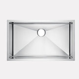 33" Panola Stainless Steel Single-Bowl Farmhouse Sink