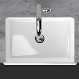 33" Ubel Handcrafted Fireclay Single-Bowl Smooth Apron Farmhouse Sink - White