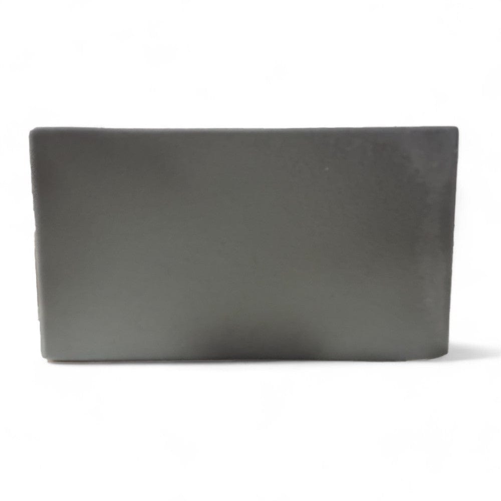 33" Umber Handcrafted Fireclay Double-Bowl Smooth Apron Farmhouse B-Grade Sink - Concrete