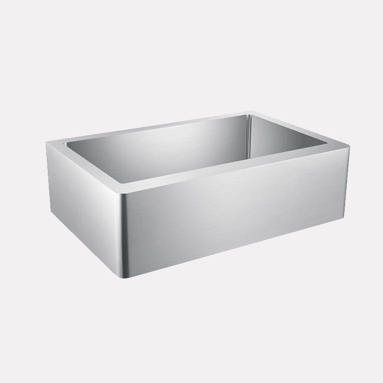 33" Vance Stainless Steel Single-Bowl Farmhouse Sink