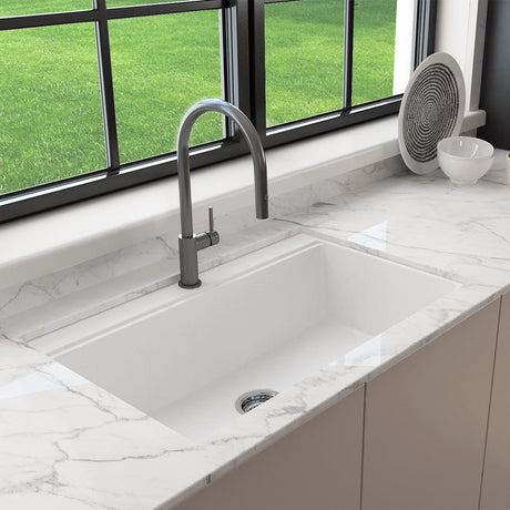 34" Enya Granite Composite Workstation Sink