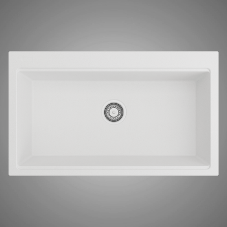 34" Enya Granite Composite Workstation Sink with HPL Covers