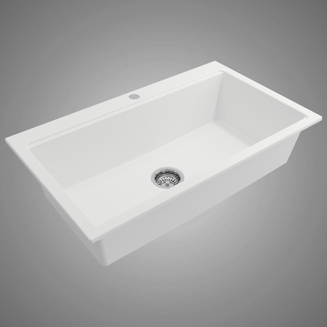 34" Enya Granite Composite Workstation Sink with HPL Covers