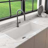 34" Enya Granite Composite Workstation Sink with HPL Covers