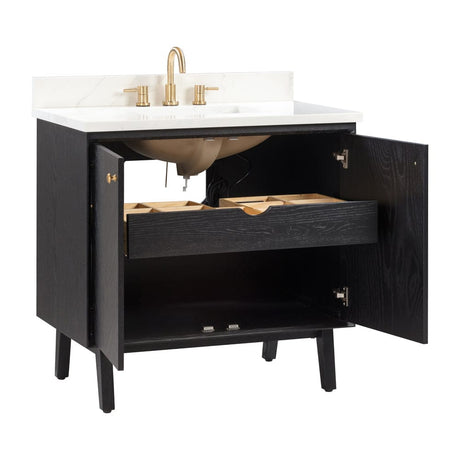 36" Adney Vanity for Rectangular Undermount Sink