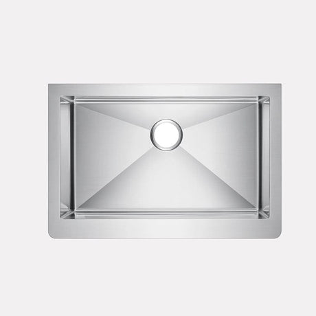 36" Arley Stainless Steel Single-Bowl Farmhouse Sink