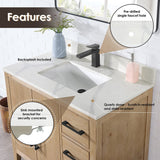 36" Belvedere Single Vanity for Undermount Sink